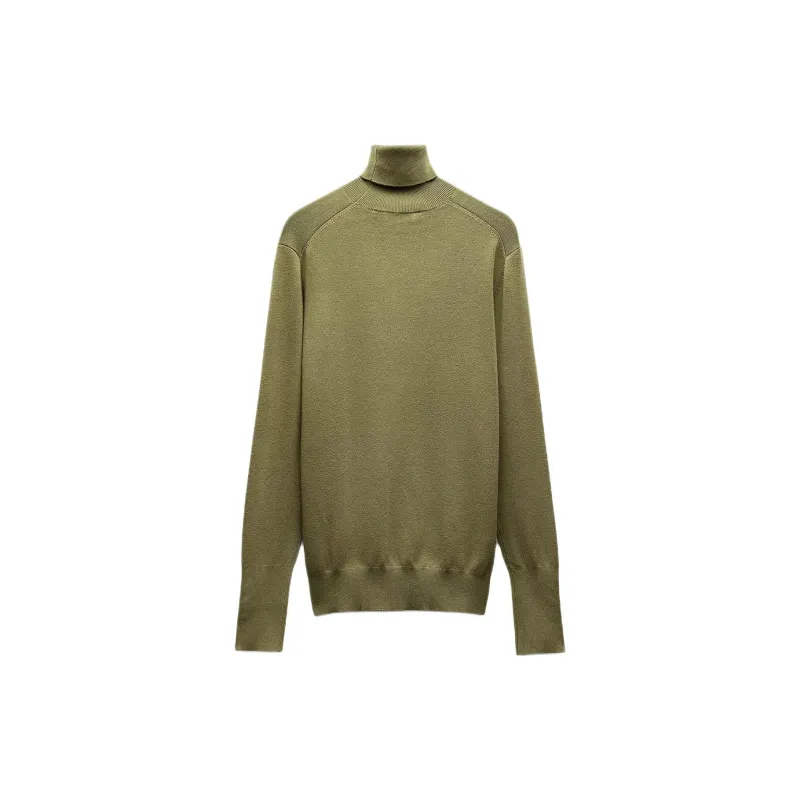 ZARA Knitwear Women's Moss Green-1