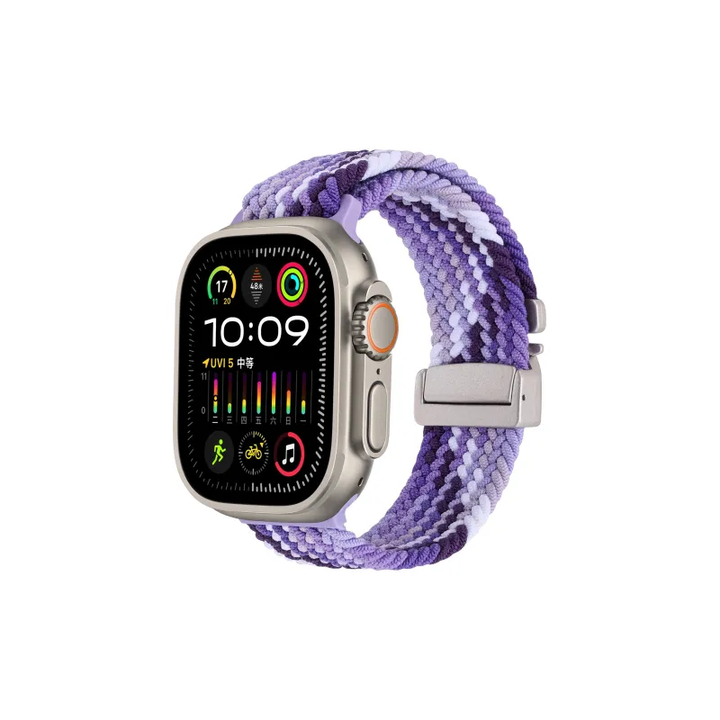 Small Bones Watch Band Apple Compatibility 49mm Nylon Material-7