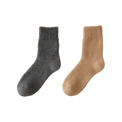 Cotton Gene Mid Calf Socks Men's Combo Set