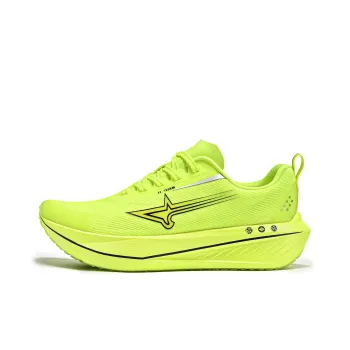 LEBUZHE Low Top Running Shoes Men's Neon Green