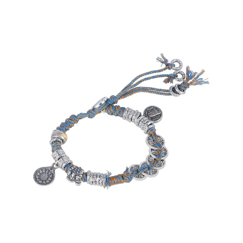 JINLUWANG S925 Silver Bracelets Women's-0