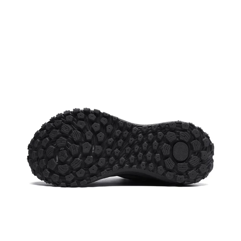 HELZKOR Running Shoes Men's Carbon Black Gray-4
