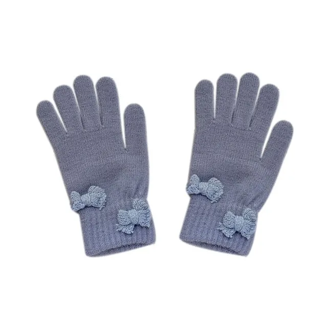 MUSTKOO Knitted Fabric Knit Gloves Women's-3