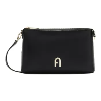 Furla Diamante Calfskin Shoulder Bag, Crossbody Bag Mini Women's Black