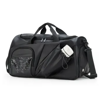 L&M Oxford Travel Bag Men's Cool Black