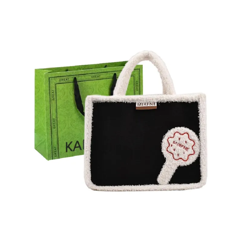 KARUISHA Faux Fur Shoulder Bag Crossbody Bag Handbag Women's Multicolor-4