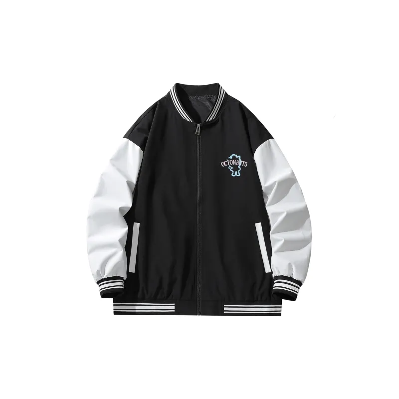 Small Columns Under The Sea Baseball Jacket Unisex-1
