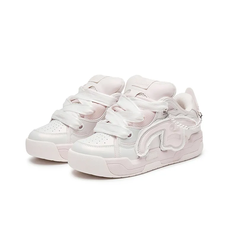 Champion Low Top Skateboard Shoes Women's Pearlescent Color/Dreamy Venice-2