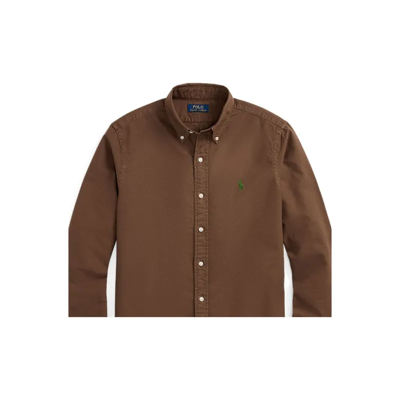 Polo Ralph Lauren Shirt Men's Chocolate-5