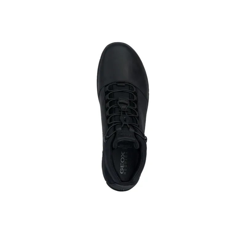 GEOX Nebula 4x4 Ab Anti-Slip Wear-Resistant Mid-Top Casual Shoes Men's Black-4
