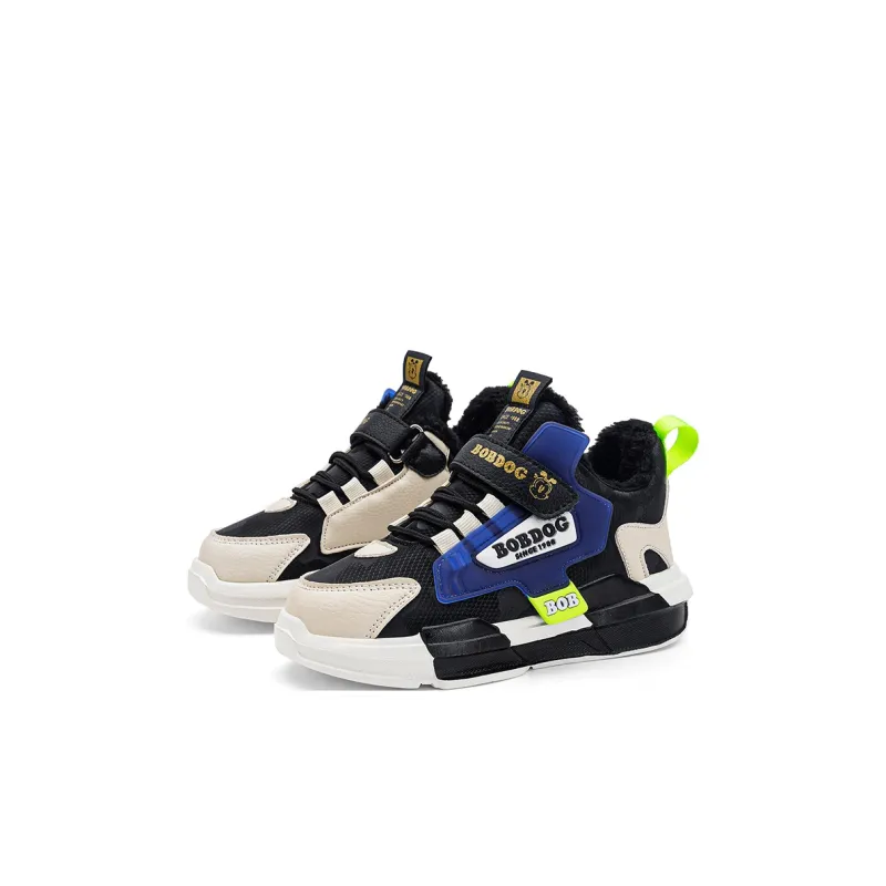 BOBDOG Anti Slip And Wear Resistant Rebound Water Resistant Warm Low Top Kids Lifestyle Shoes Kids'-2