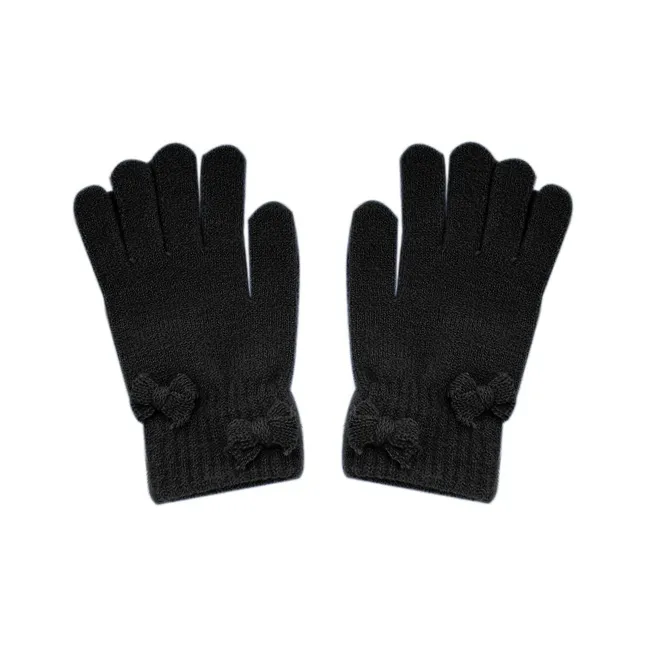 MUSTKOO Knitted Fabric Knit Gloves Women's-0