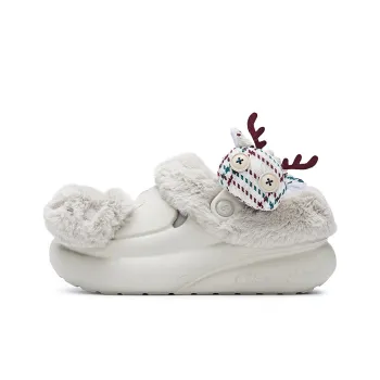 Champion Wrap toe Slippers Women's Pumice Gray/Milk White