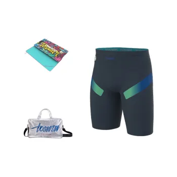 TOSWIM Swim Set Vacation Three Piece Set Men's Night Aurora