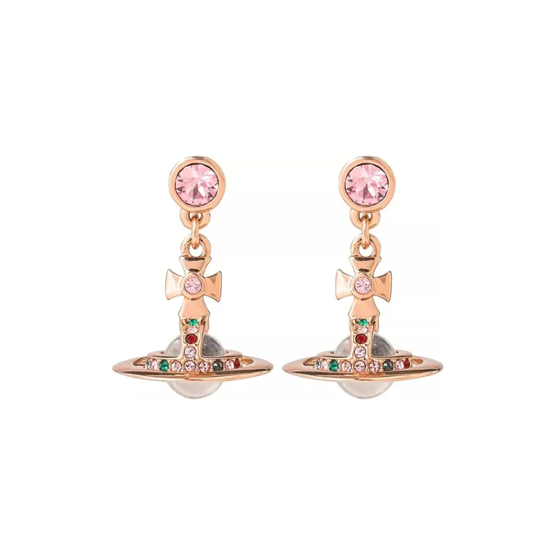 Vivienne Westwood New Petite Orb Earrings-2
