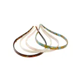 Colored Glaze Acetate Headband
