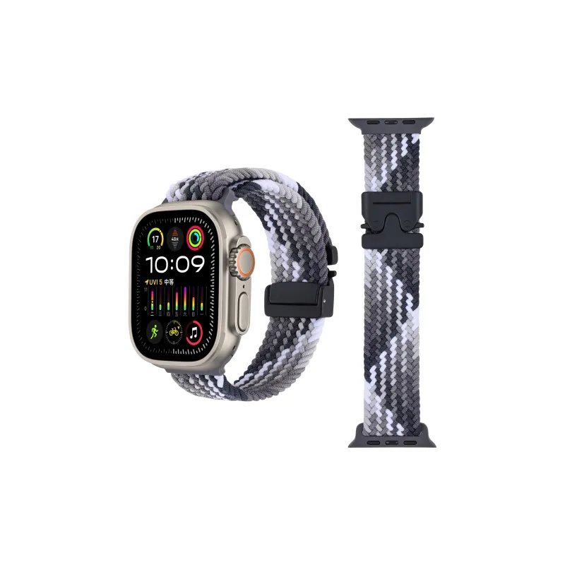 Small Bones Watch Band Apple Compatibility 49mm Nylon Material-3