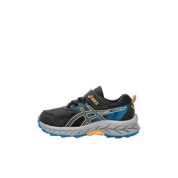 Asics PRE VENTURE 9 Anti Slip Wear Resistant Low Top Kids' Running Shoes Blue Children Aged 3 7 Years Old