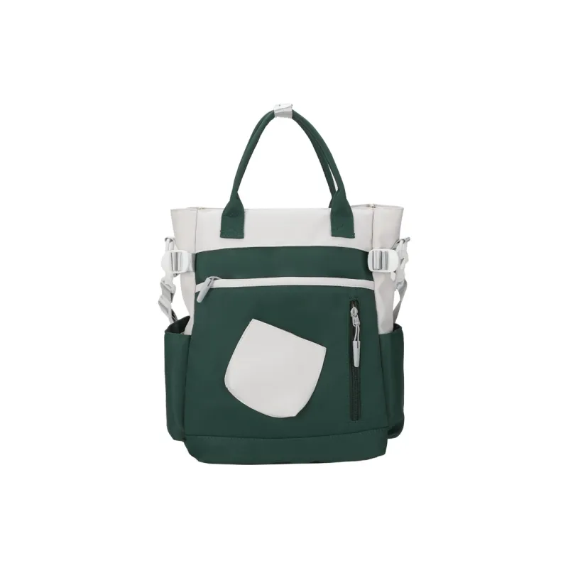 Deli Bear Canvas Backpack Unisex Green/Blue/Orange/Khaki/Black/Purple-25