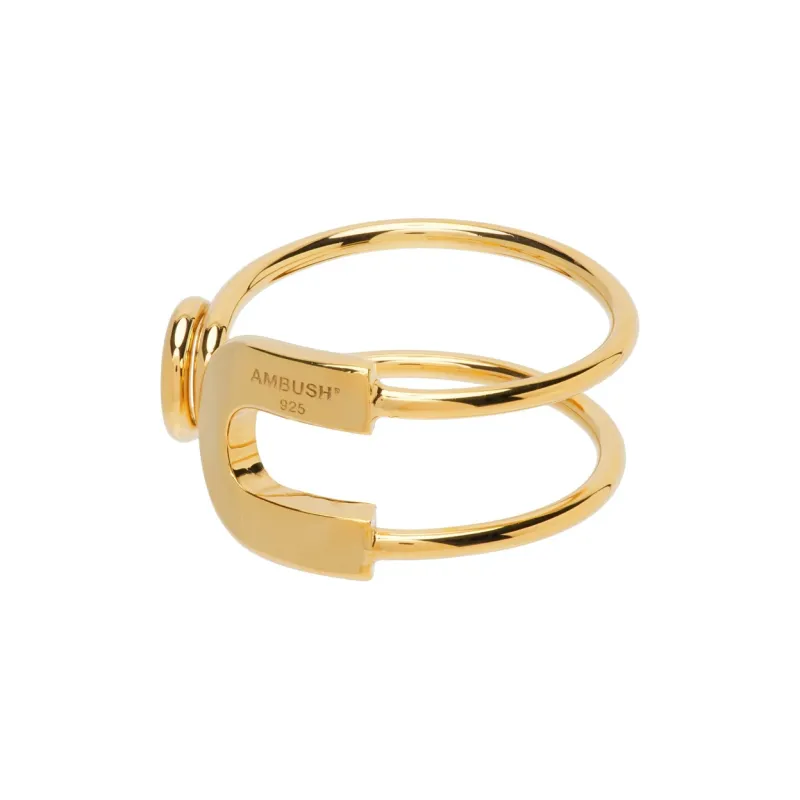 AMBUSH Rings Unisex Gold-2