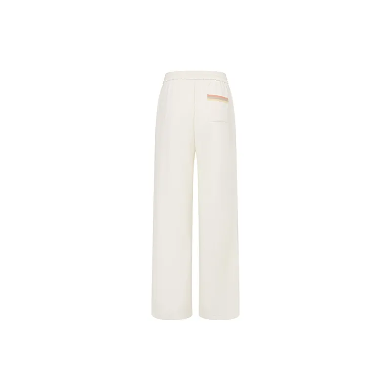 RARE Knitted Sweatpants Women's White-2