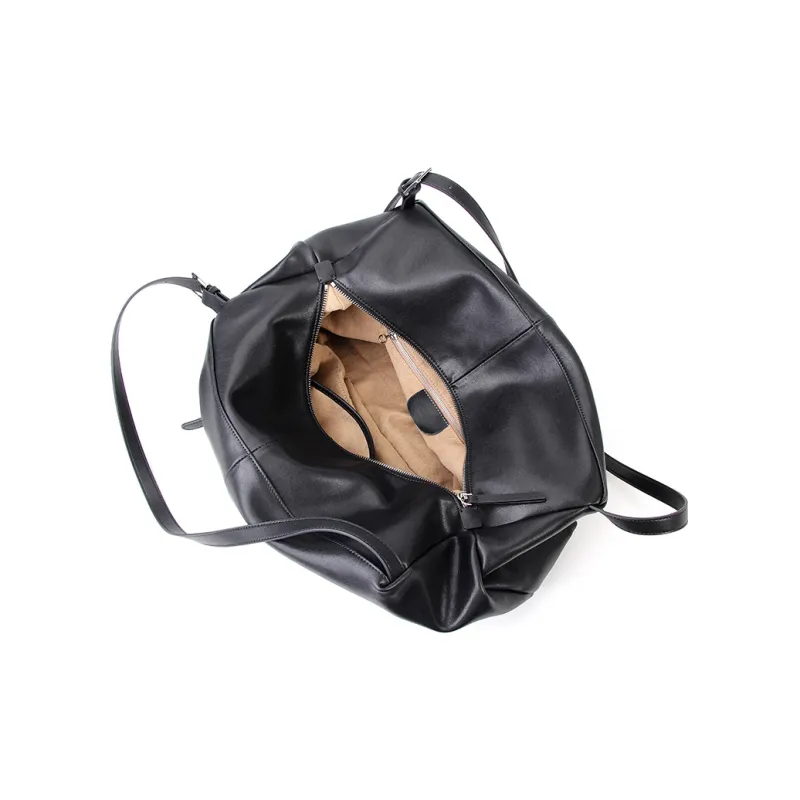 YOCAMU Cow Leather Tote Bag Shopping Bag Crossbody Bag Shoulder Bag Unisex Multicolor-4