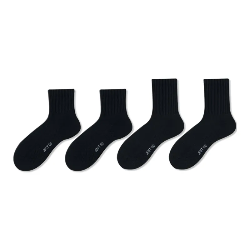 JIAZINI Mid Calf Socks Men's 4 Pack-7