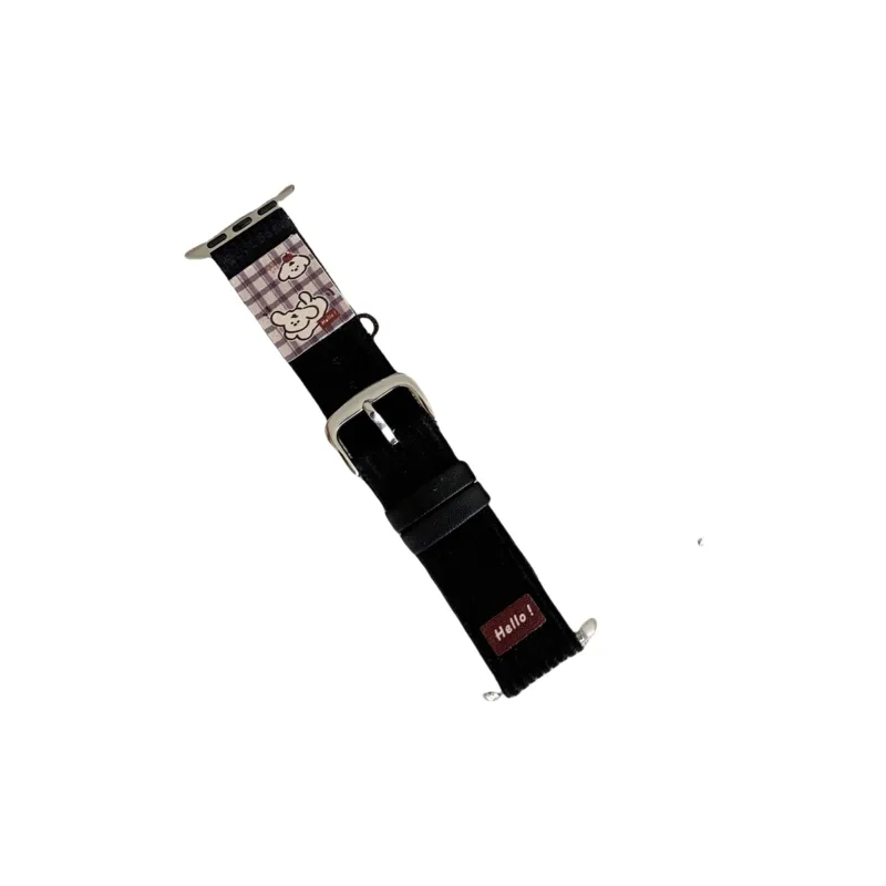 Antey Watch Band Apple Compatibility 175 220mm Corduroy Material-8