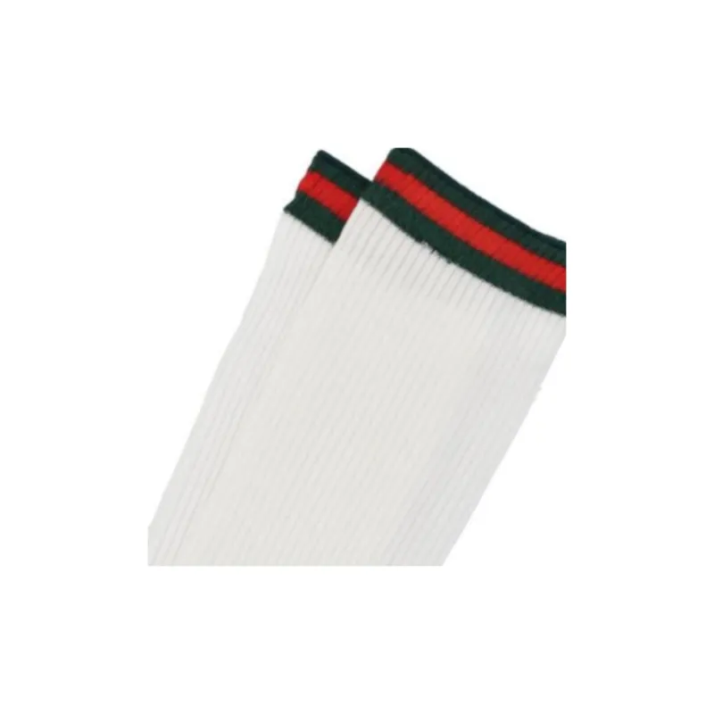 GUCCI Web Rib Socks 'White'-4