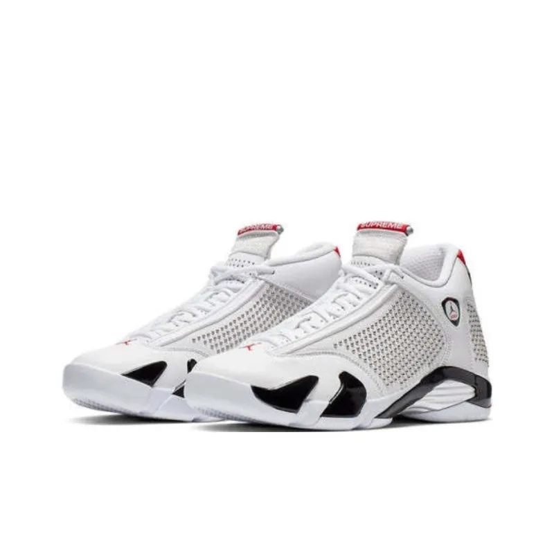 Jordan 14 Retro Supreme White-1
