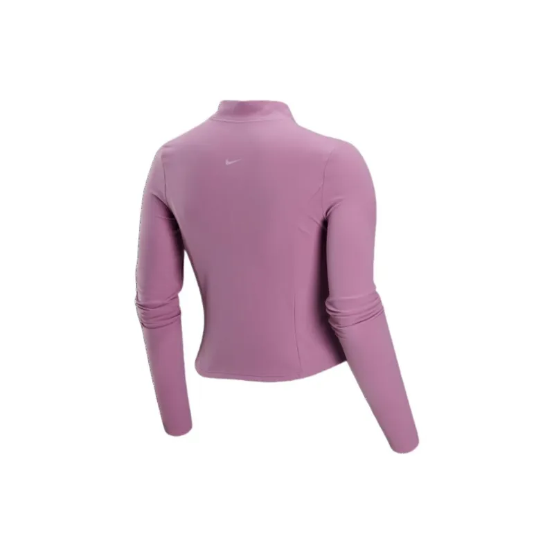 Nike ZenvyDri-Fit Jacket Women's Gray Purple Red-1