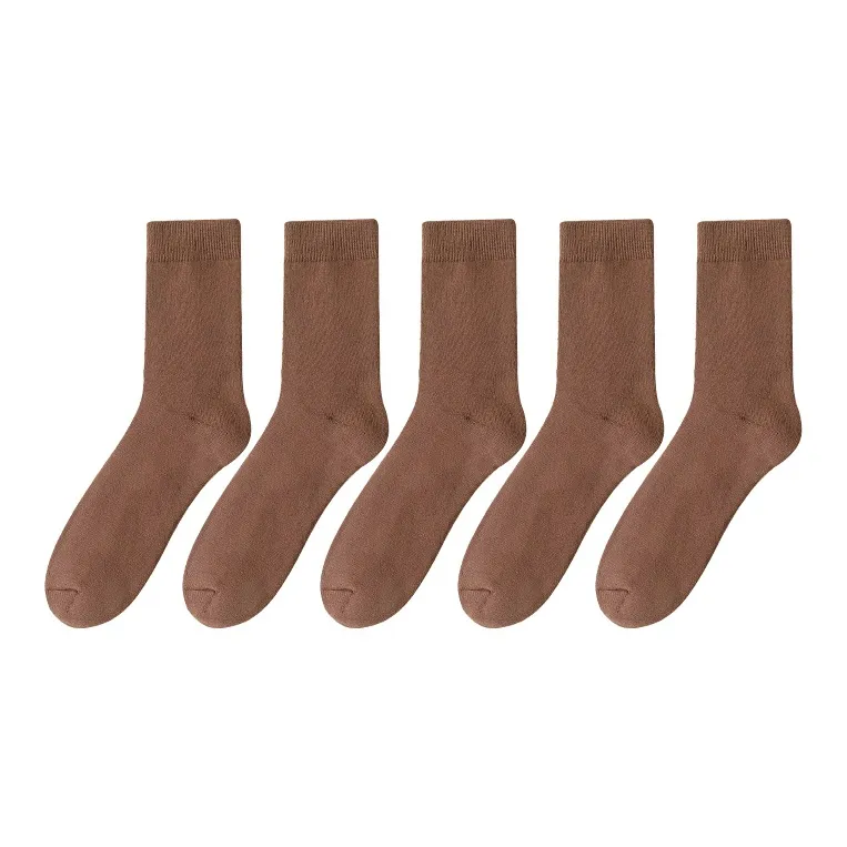 MIIOW Mid Calf Socks Men's 5 Pack-15