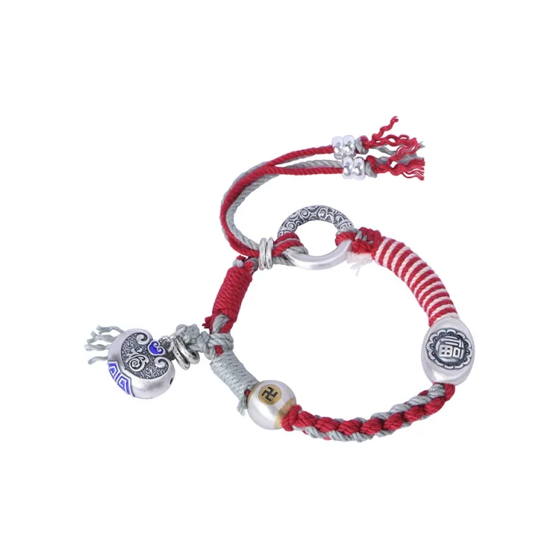JINLUWANG S925 Silver Bracelets Women's-0