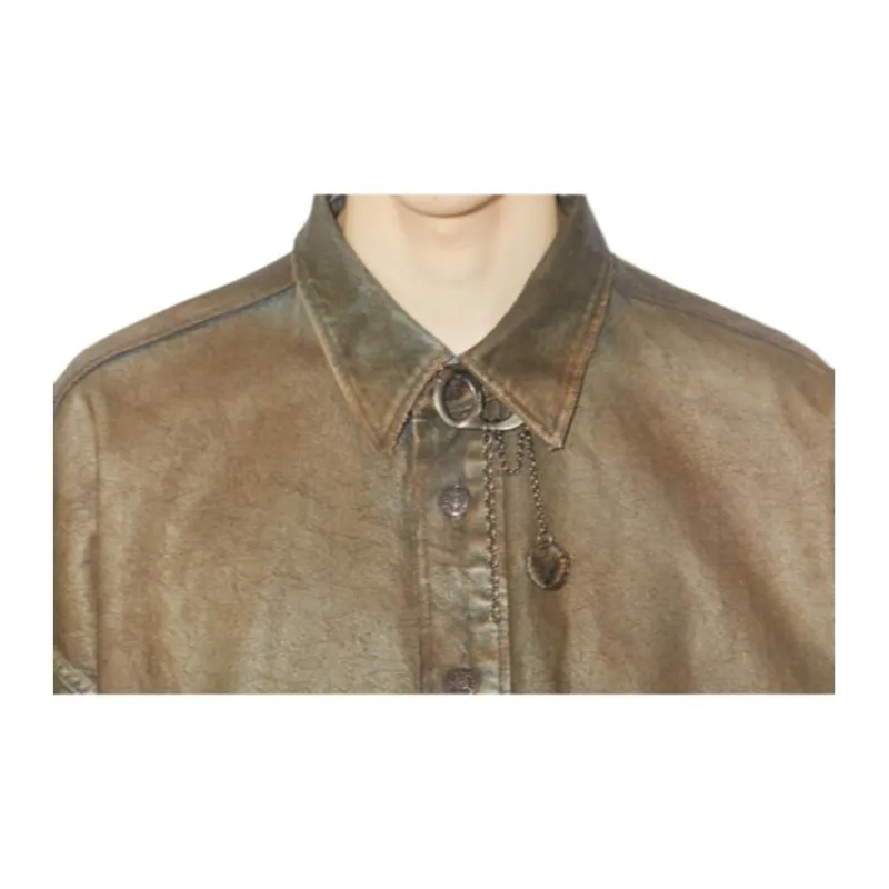 Acne Studios Denim Jacket Men's Tan-4
