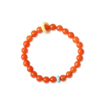 The Call Of The Heart Southern Red Agate Bracelets Unisex