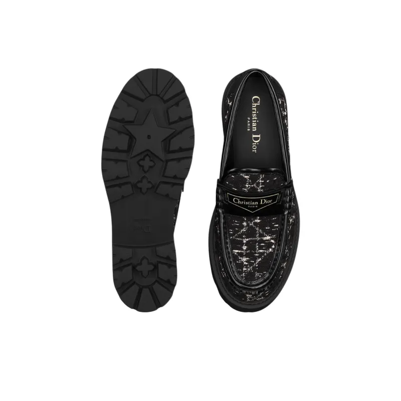 DIOR Boy Loafers 5.5cm Women's Black-4