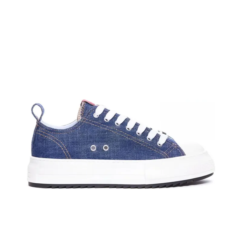 DSQUARED 2 Denim Low Top Sneakers-1