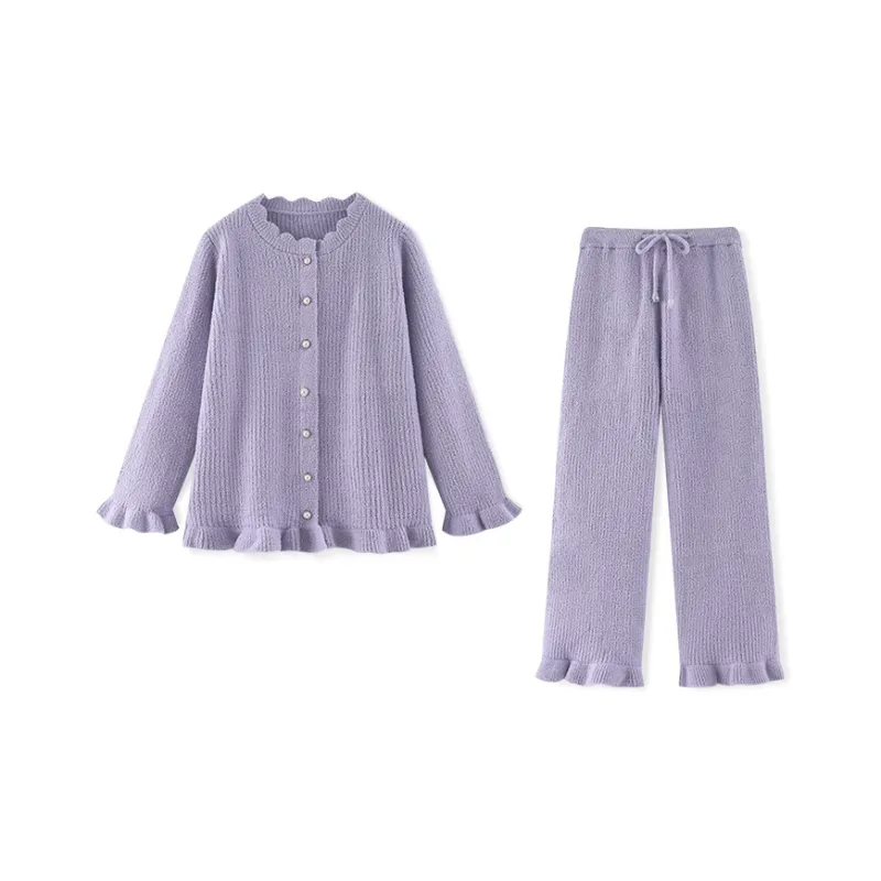 Beast's Secret Pajama Set Women's Purple-0