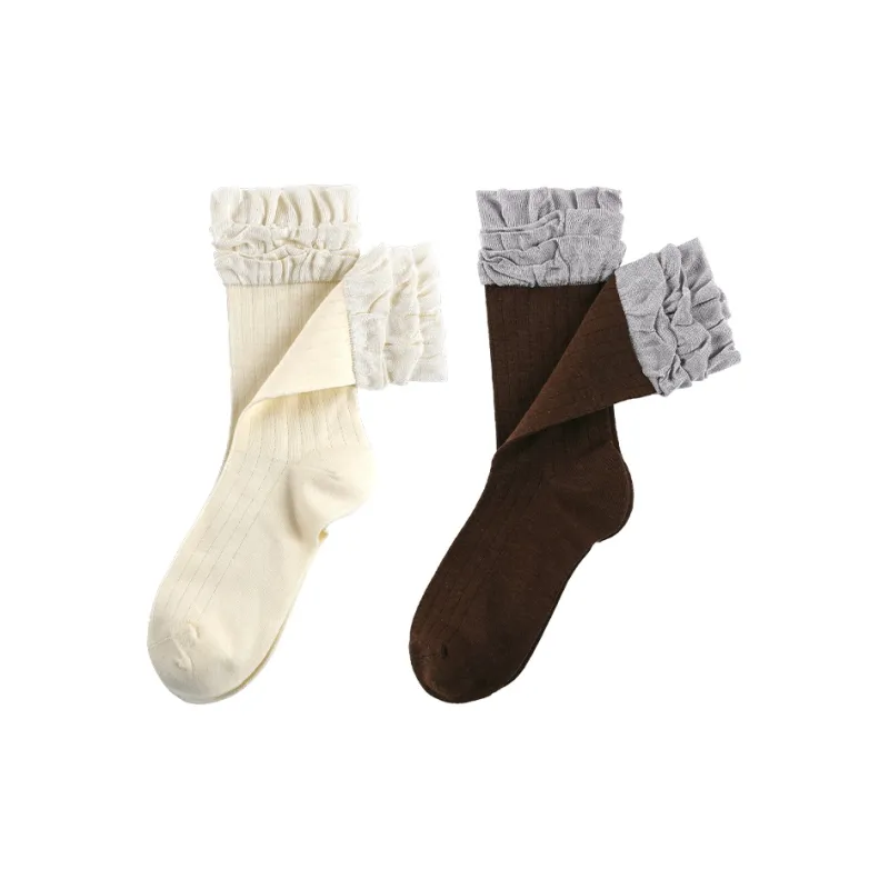 MEIKAN Mid Calf Socks Women's 2 Pack-15