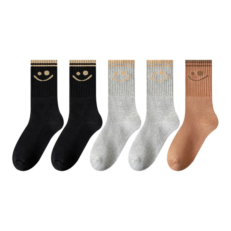 MIIOW Trend Party Series Mid Calf Socks Unisex 5 Pack-11