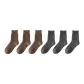 6 Pack-Dark Camel 3+Dark Gray 3