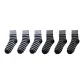 6 Pack Light Gray 3+Army Green 3