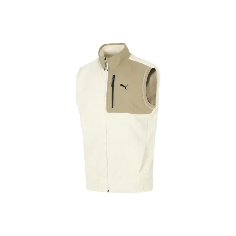 PUMA Vest Men's Snow White Color With Free Shopping Bag-1