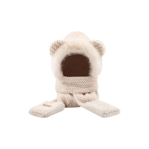Yalu Polyester Hoods & Plush Hats Unisex Gift Box Set
