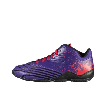 Adidas Return Of The Mac Anti Slip Wear Resistant Low Top Basketball Shoes Men's Imperial Purple