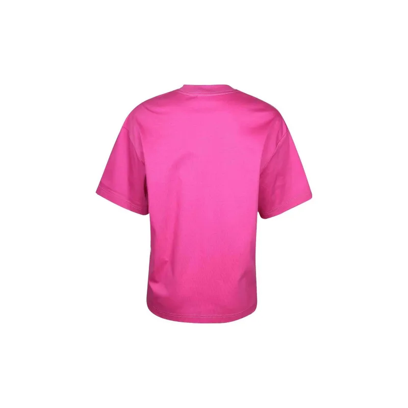 Lanvin Logo Embroidered Crewneck T Shirt-1