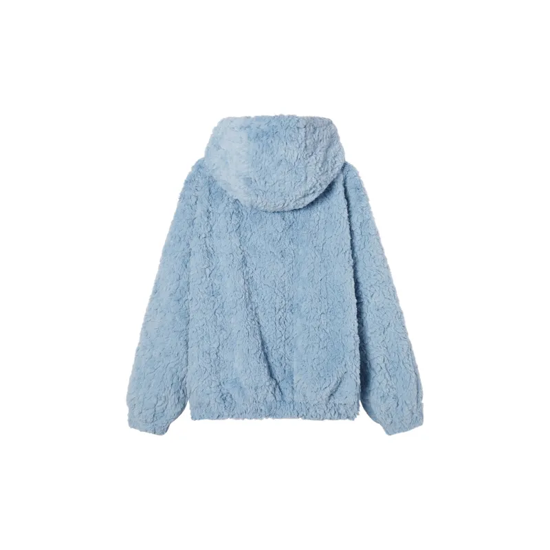 Mmlg Velvet feel Coat Unisex Sea Salt Blue-1