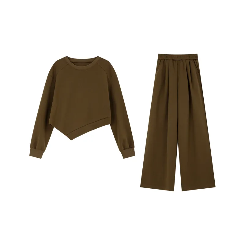 VIMLY Casual Suits Women's Coffee-1