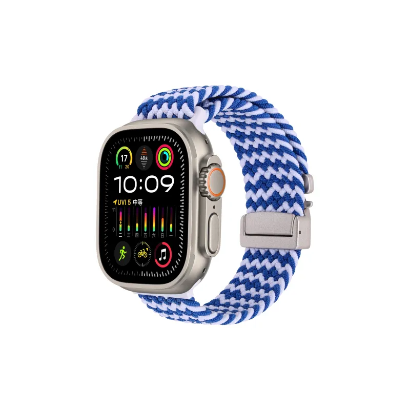 Small Bones Watch Band Apple Compatibility 49mm Nylon Material-31
