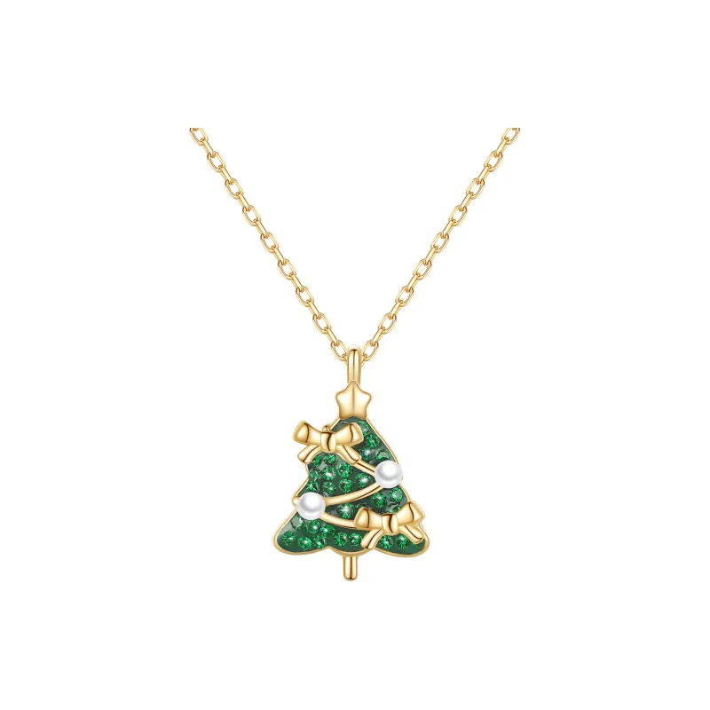 LUCKY ZHY S925 Silver Necklaces Women's-0